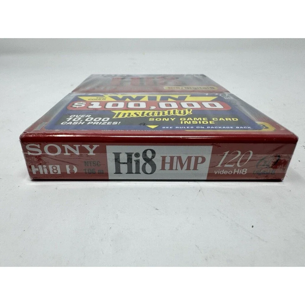 Sony Hi8 Metal Particle Video Tape 120 Min 2 Pack - (P6120HMPD1)